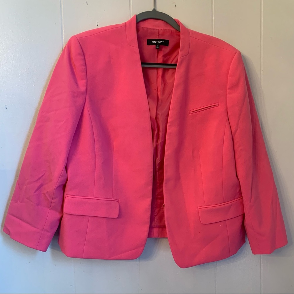 Pink blazer